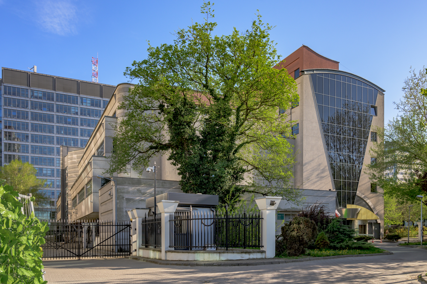 Zdjęcie architektury budynku Budynek biurowy Narodowego Banku Polskiego